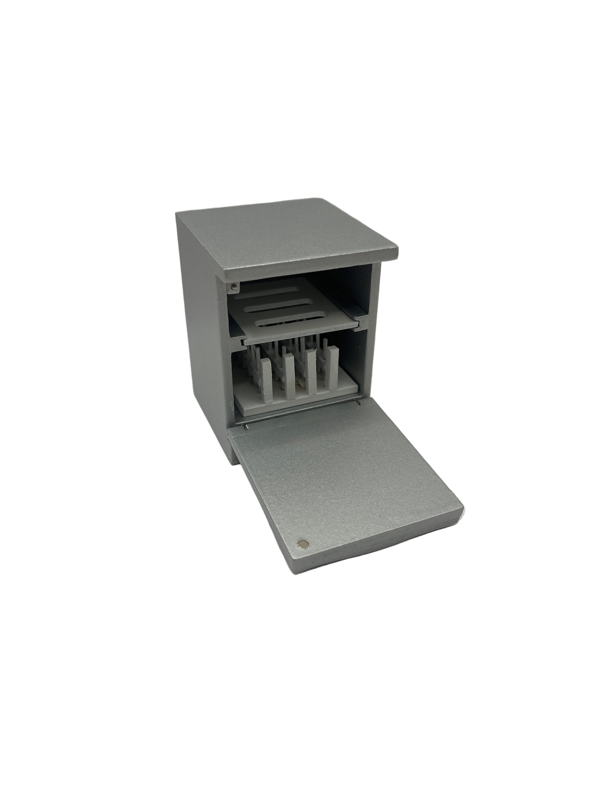Silver dishwasher