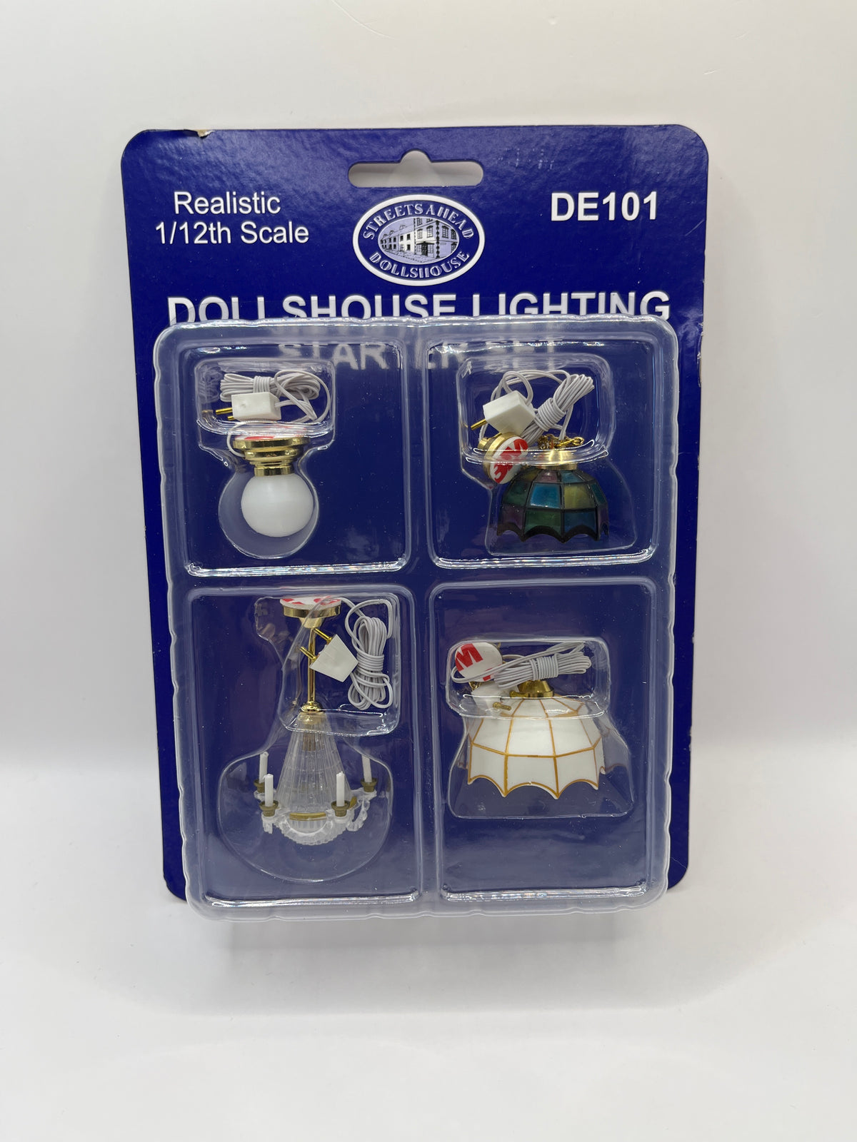 DE101 - Pack of 4 electric ceiling lights