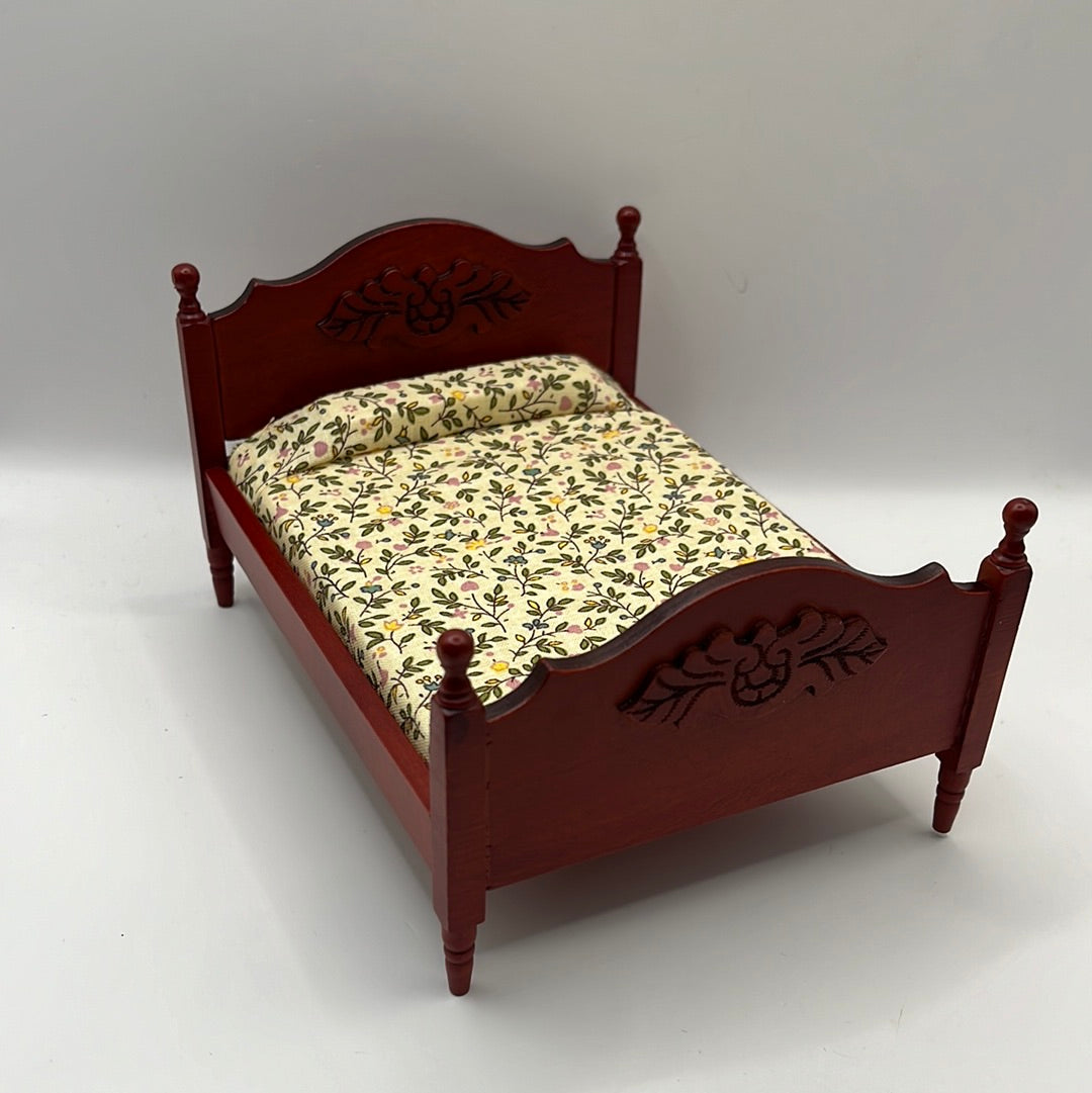 DF253M - Mahogany double bed