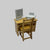 STU002 - Computer desk and chair