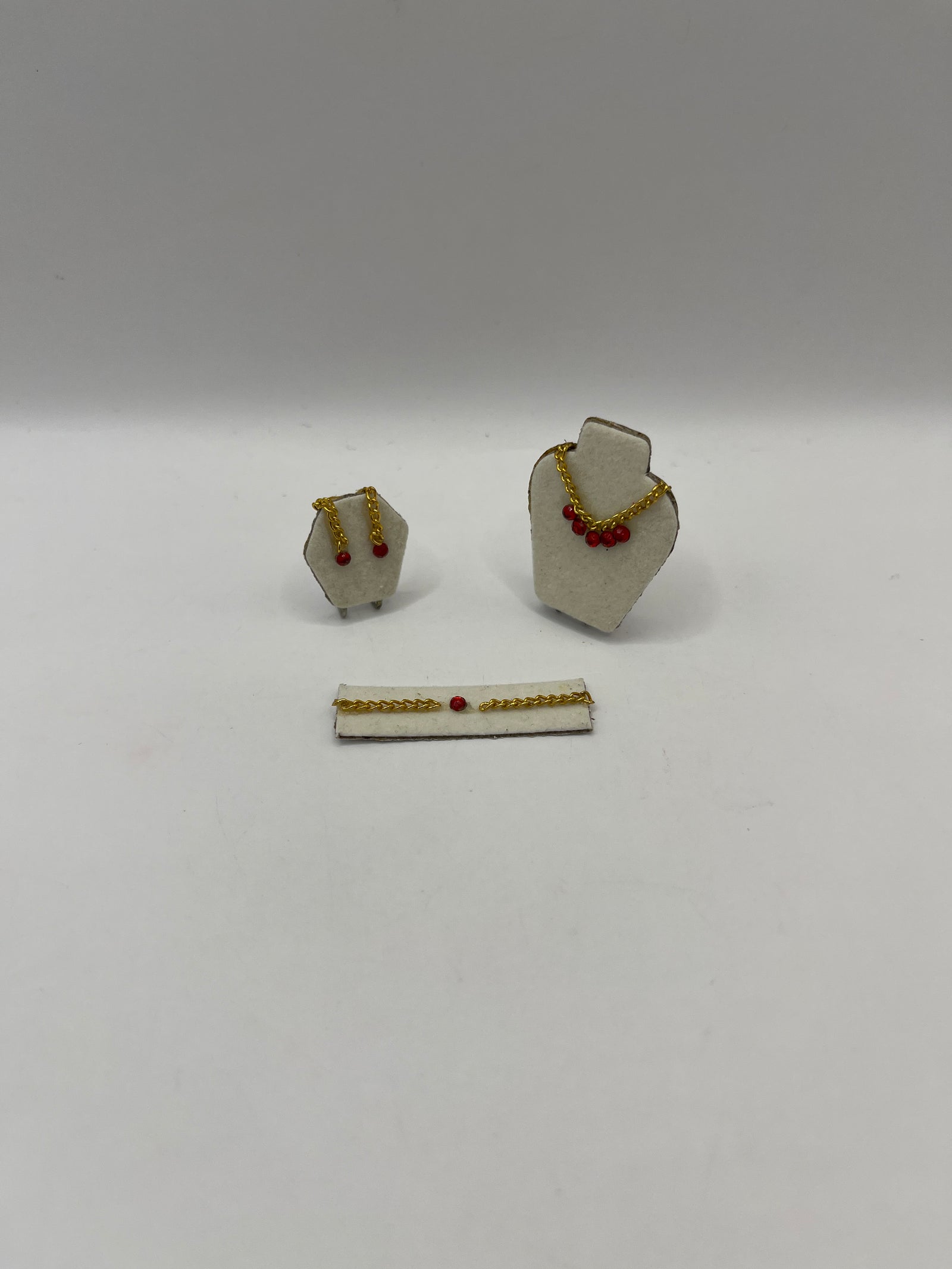 D1261 - Ruby jewellery set