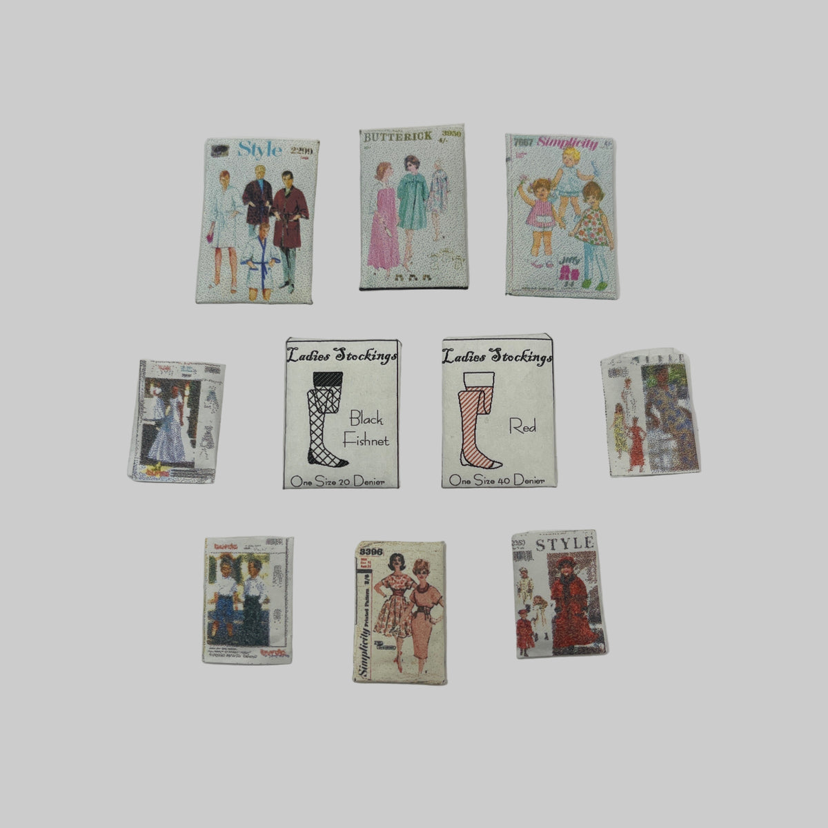 Dolls house sewing patterns