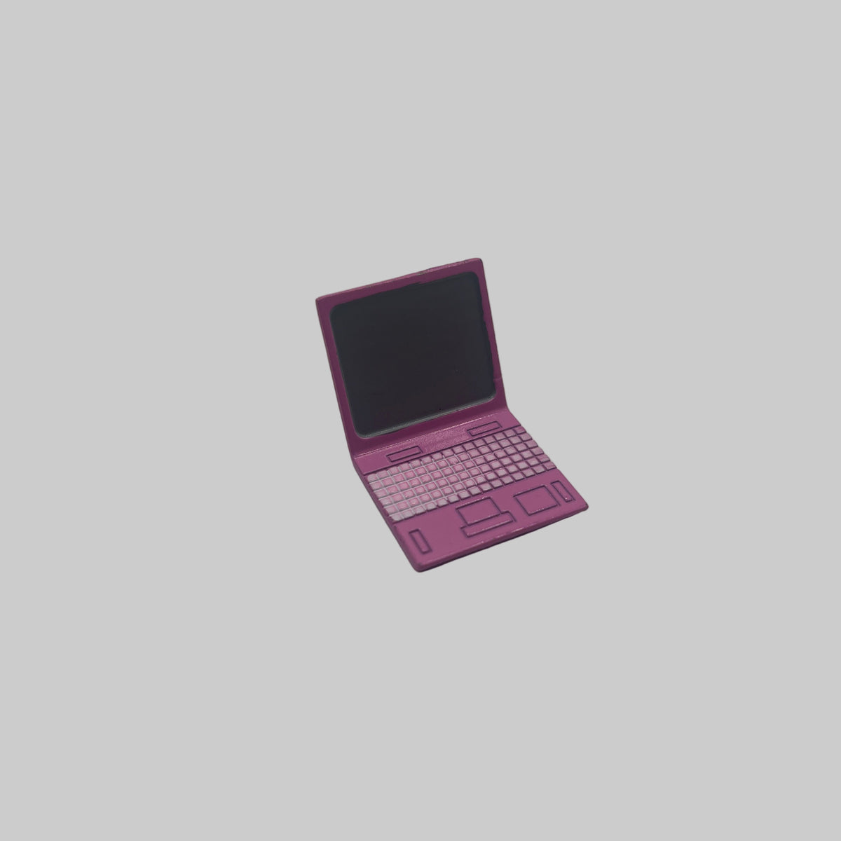 dolls house pink laptop