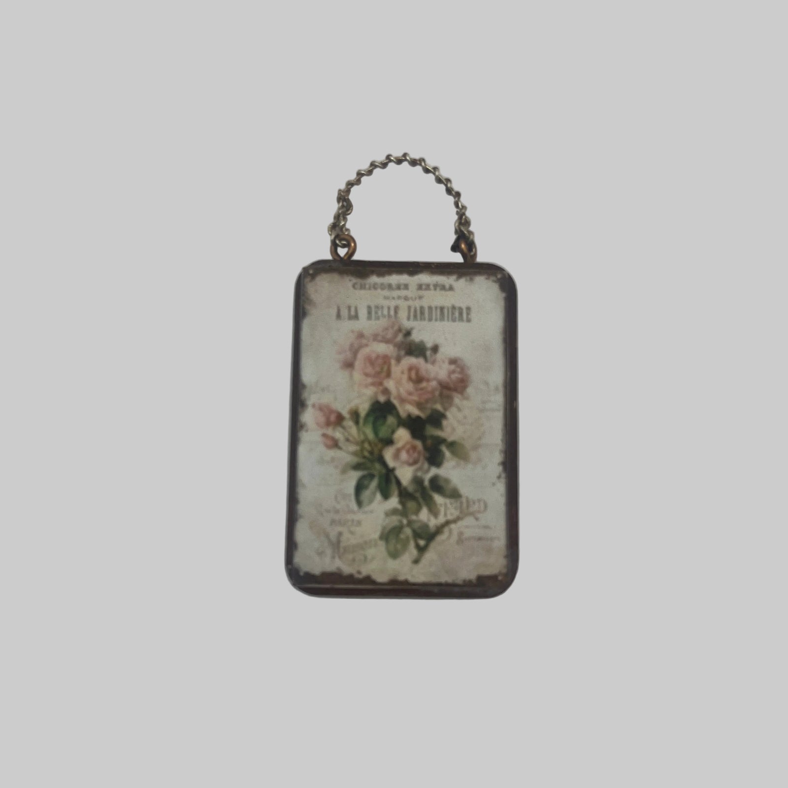 Dolls house French wall hanging