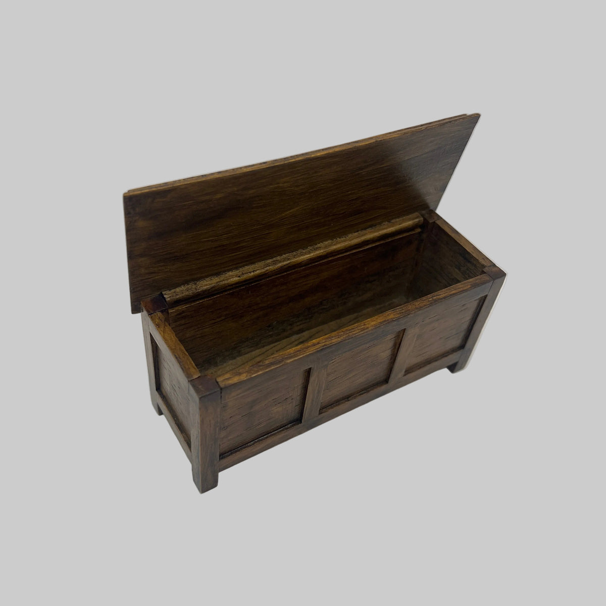 Dolls house Tudor blanket box