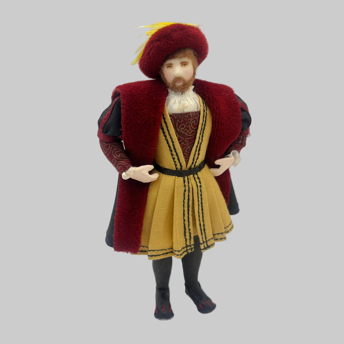 Dolls house Tudor gent front 1