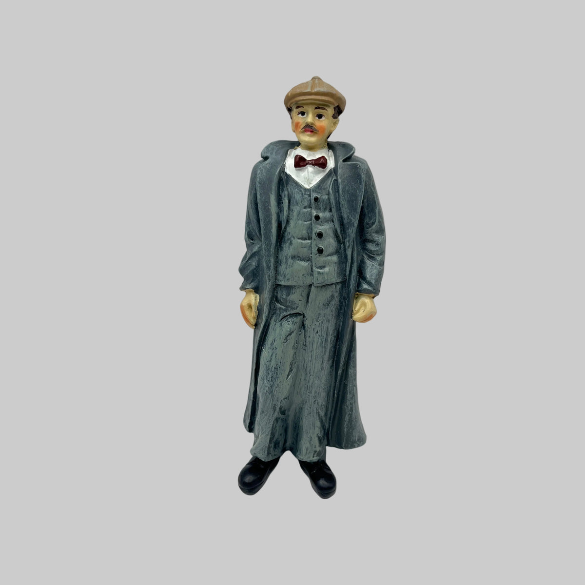 Dolls house resin Victorian gentleman figure