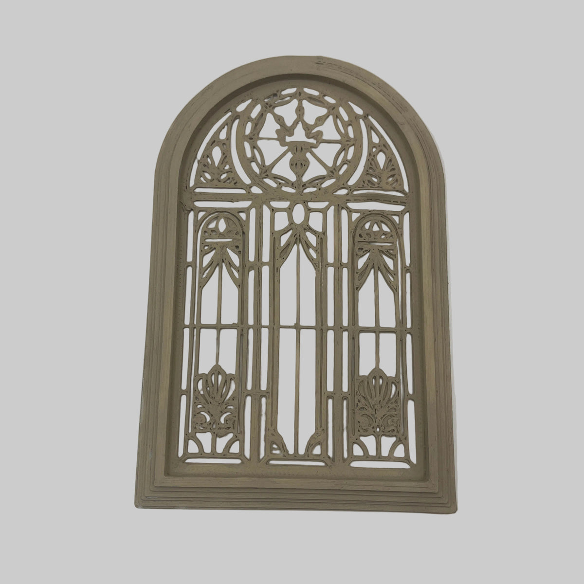 Dolls house arched wall decal