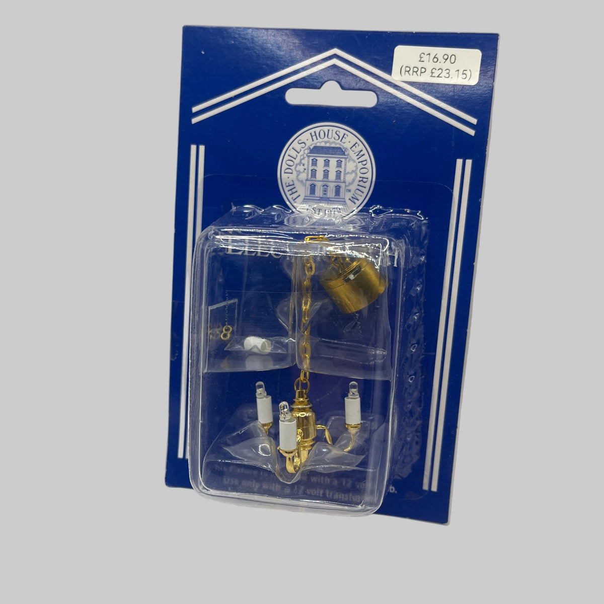Dolls house battery 3 arm light