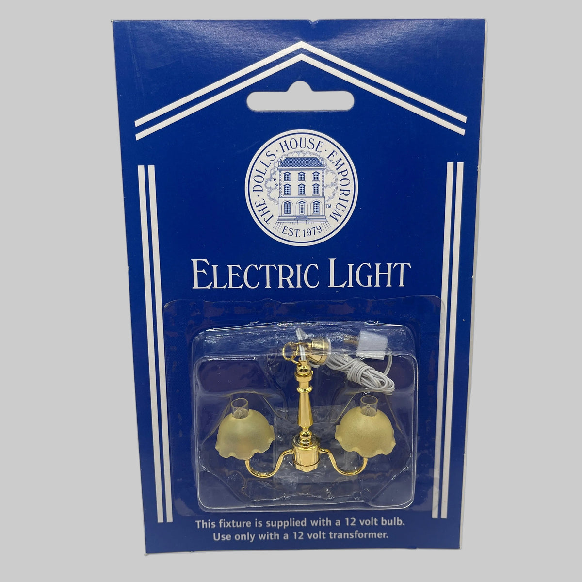 Dolls house double ceiling light