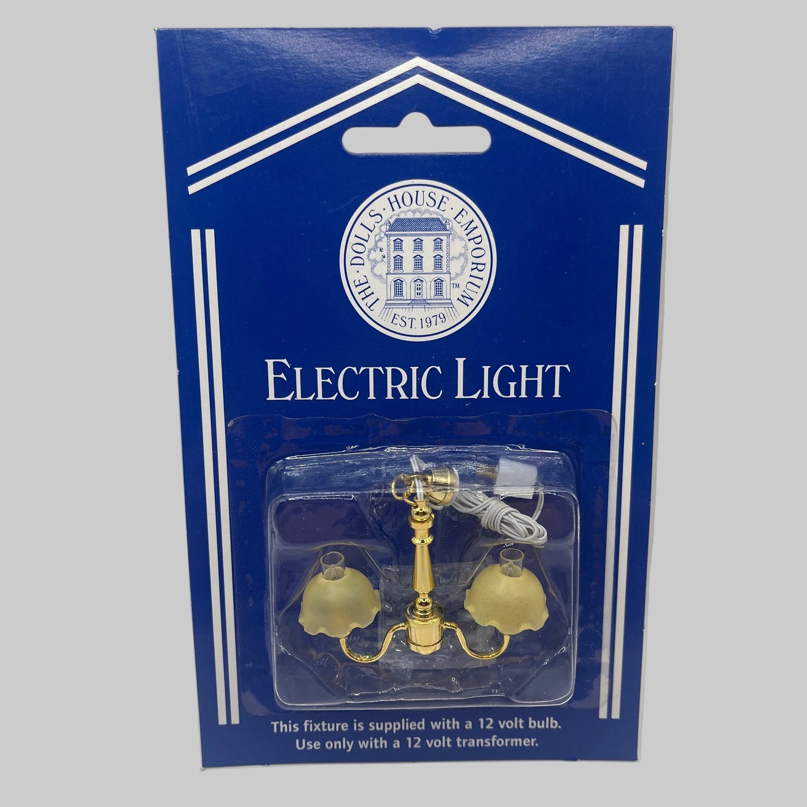 Dolls house double ceiling light