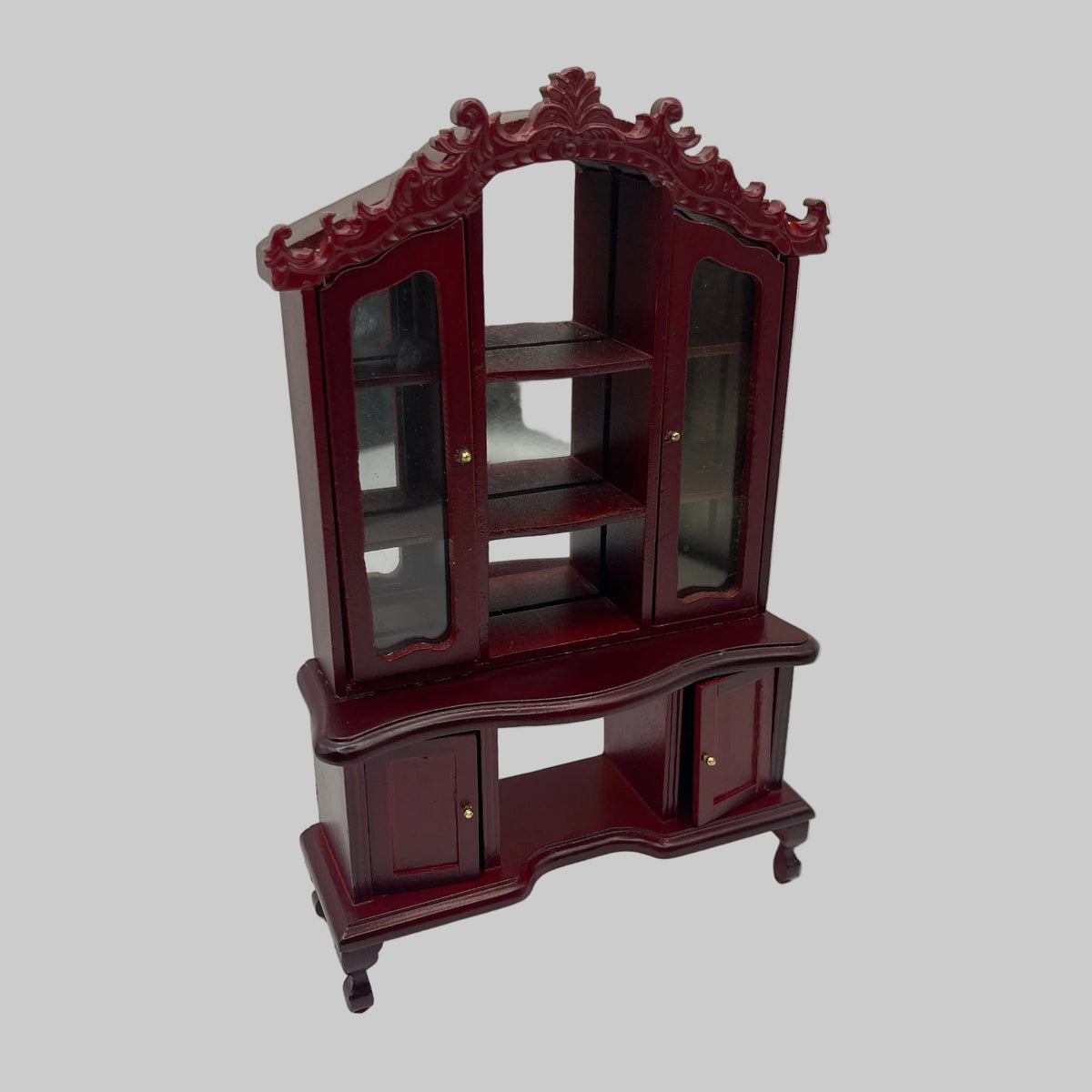 Dolls house fancy display cabinet