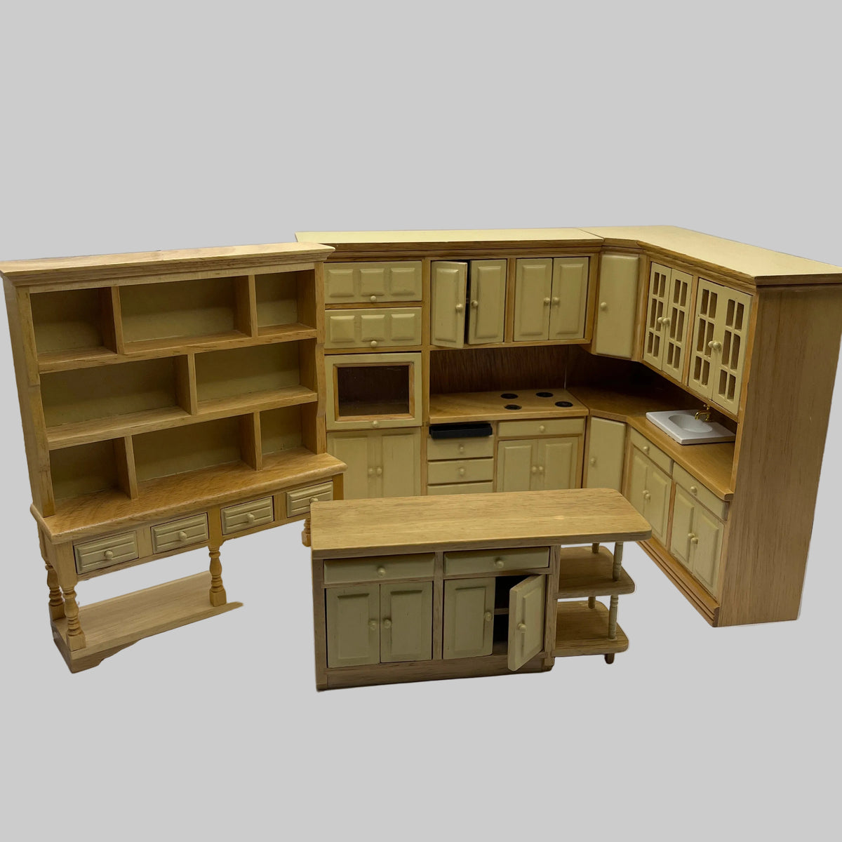 Dolls house fitted kitchen 1