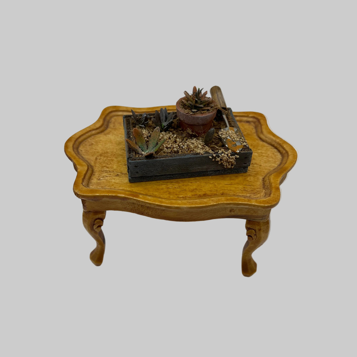Dolls house garden seed tray