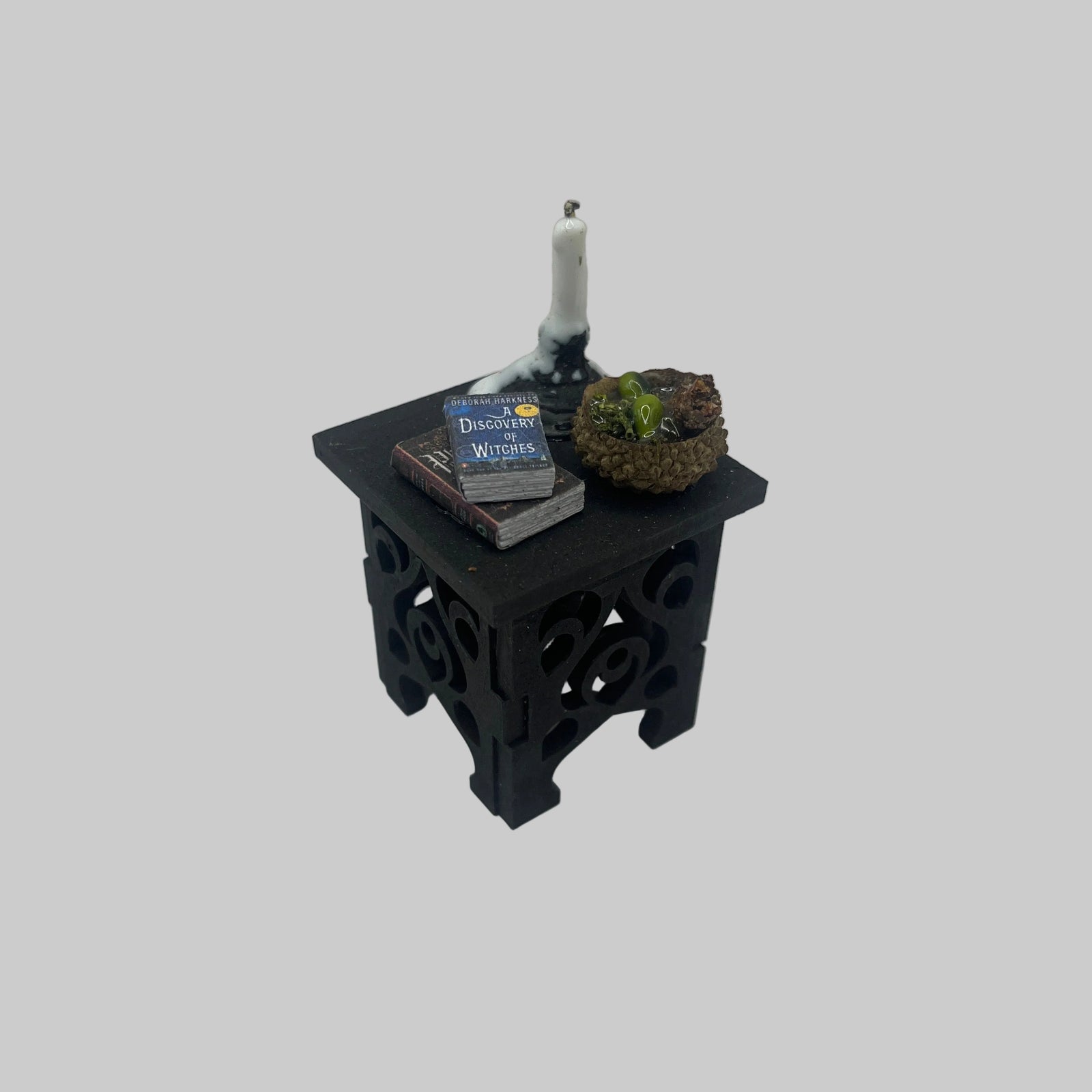 Dolls house gothic side table