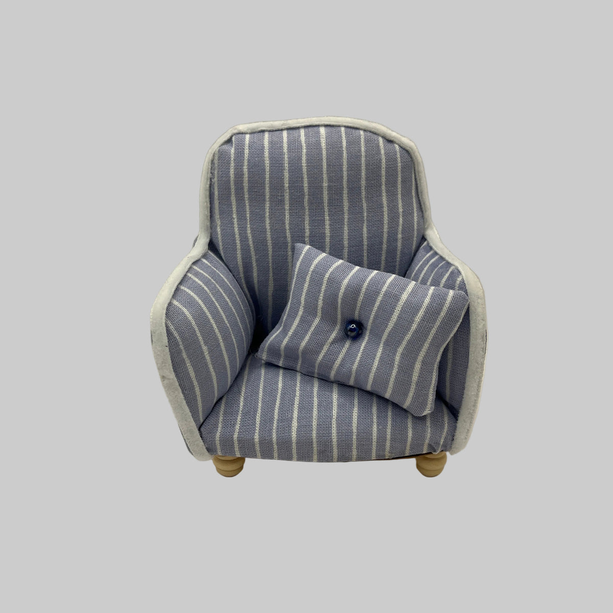 Dolls house handmade armchair