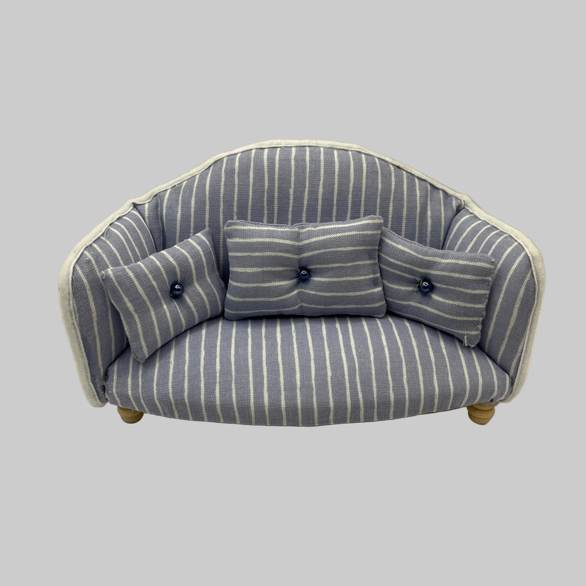 Dolls house handmade sofa