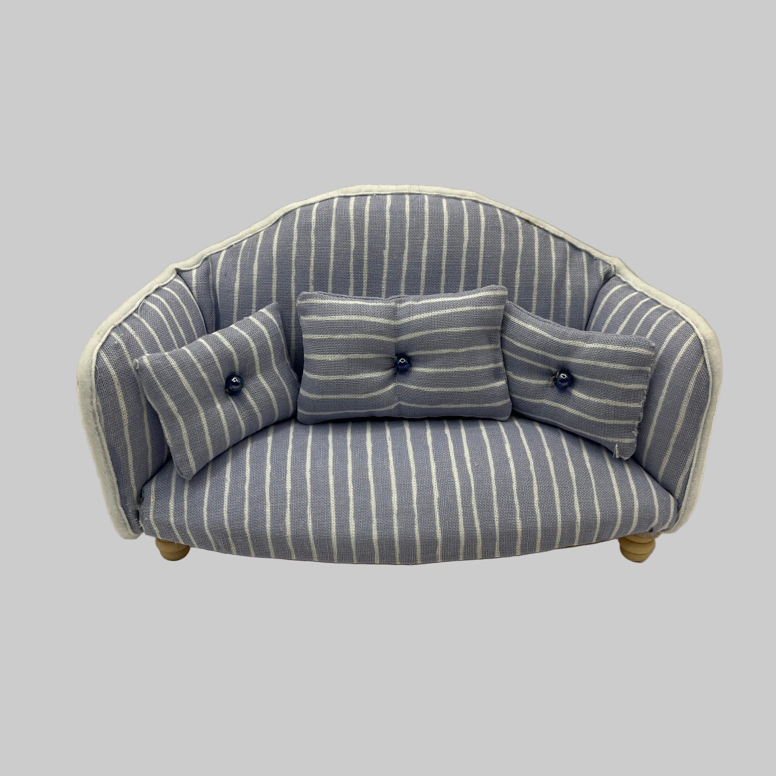 Dolls house handmade sofa