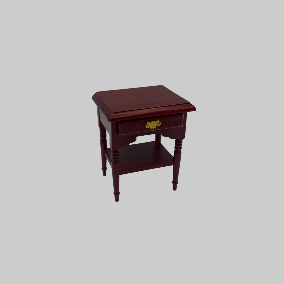 Dolls house mahogany side table