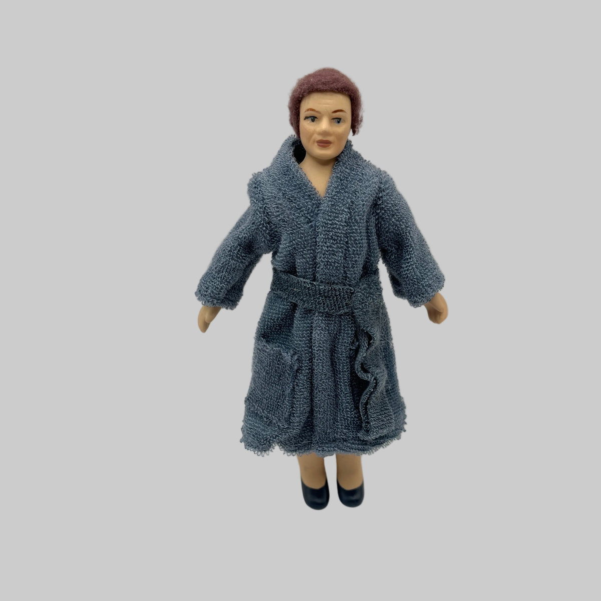 Dolls house Man in bathrobe