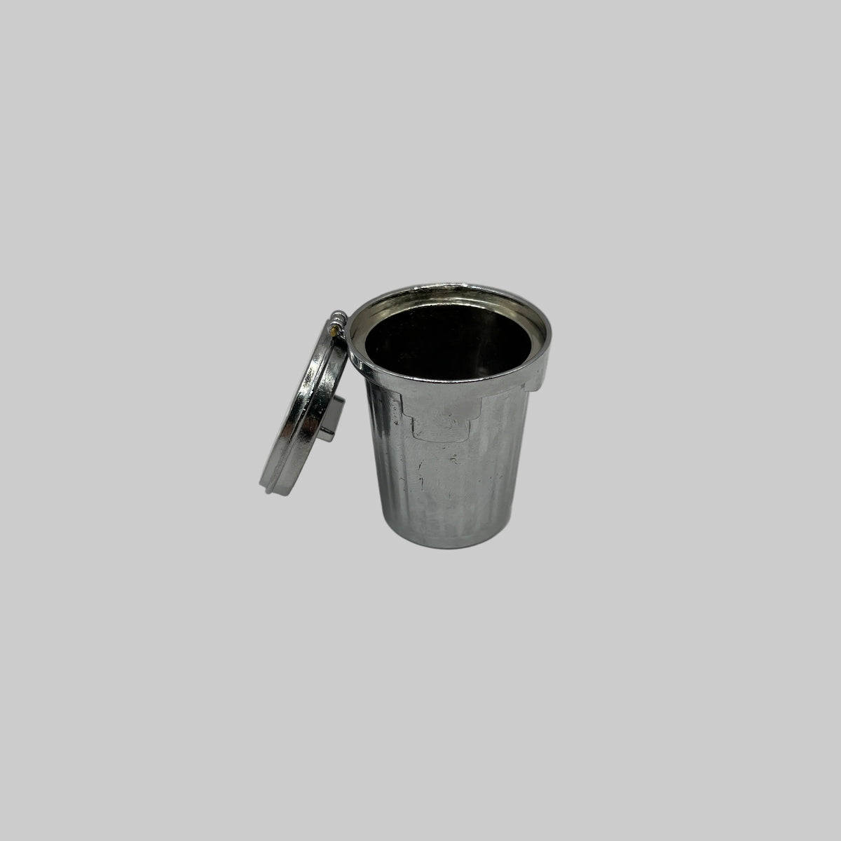 Dolls house metal dustbin
