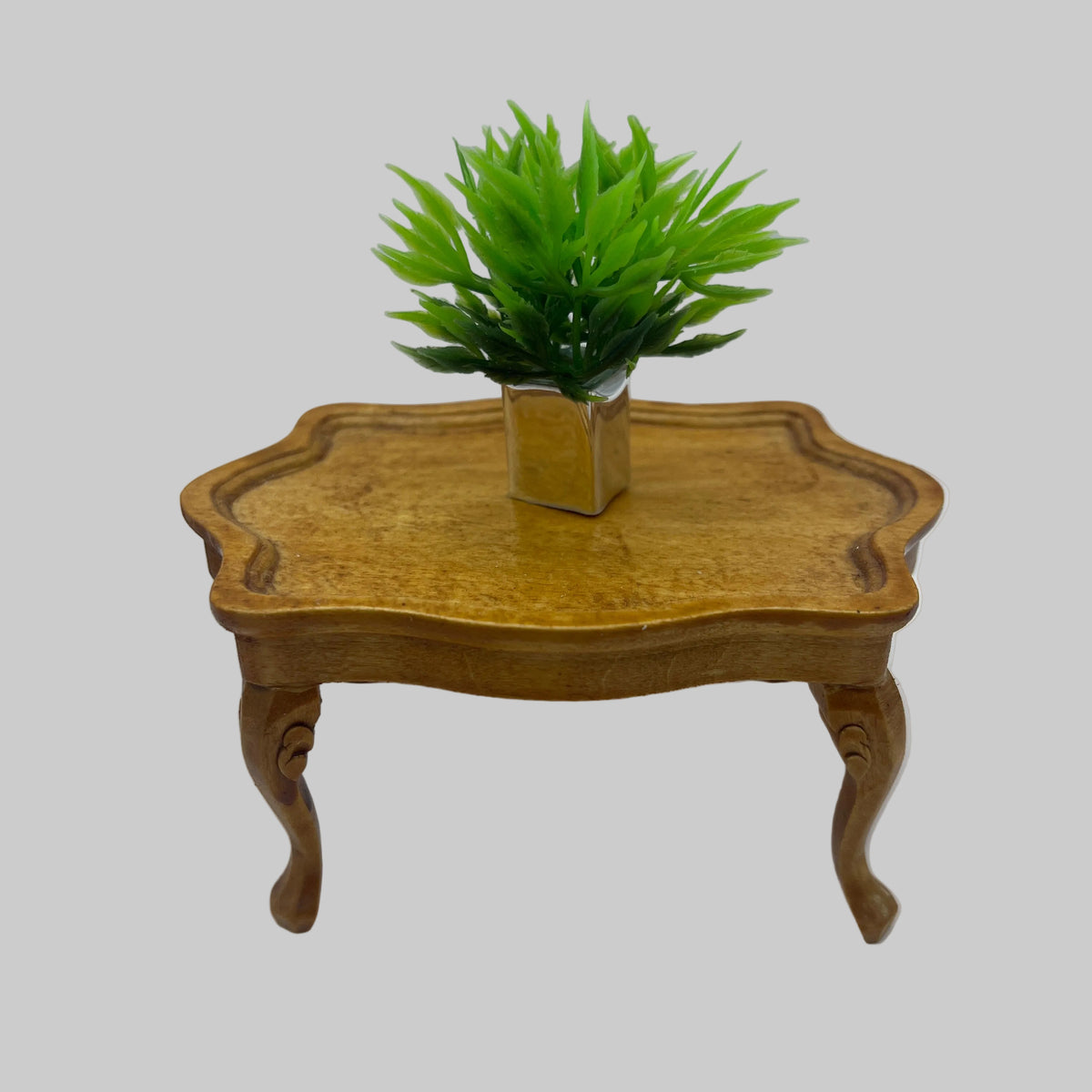 Dolls house modern potted plant