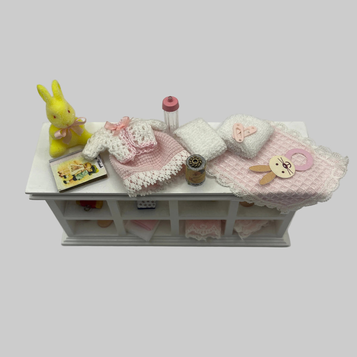 Dolls house nursery counter