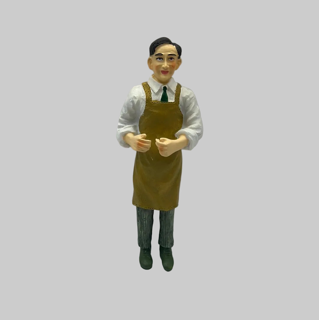 Dolls house Resin shopkeeper figure