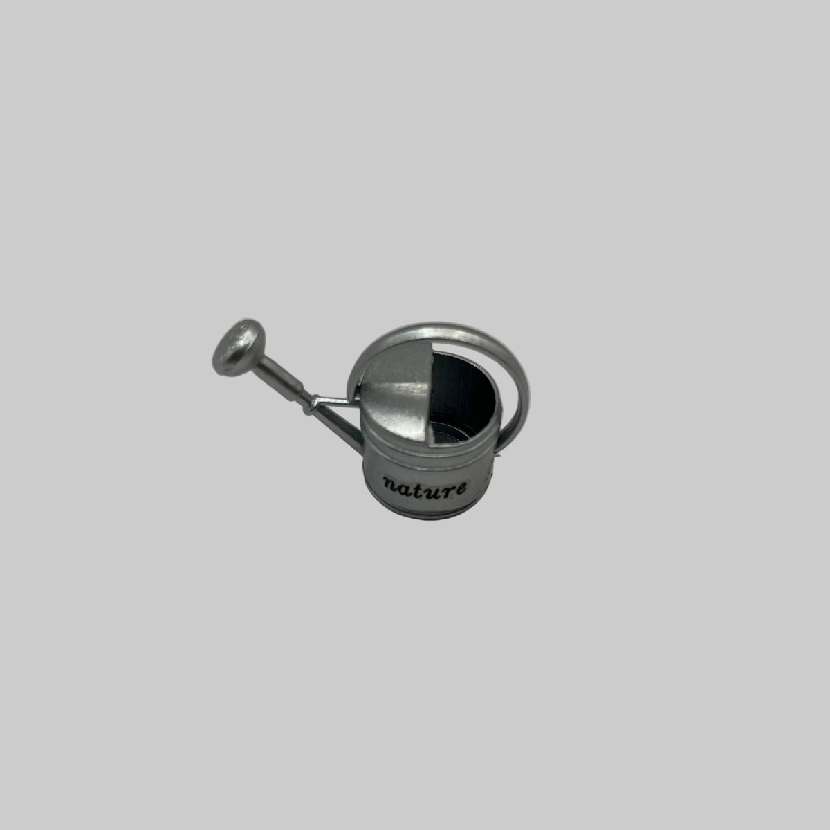 Dolls house silver watering can