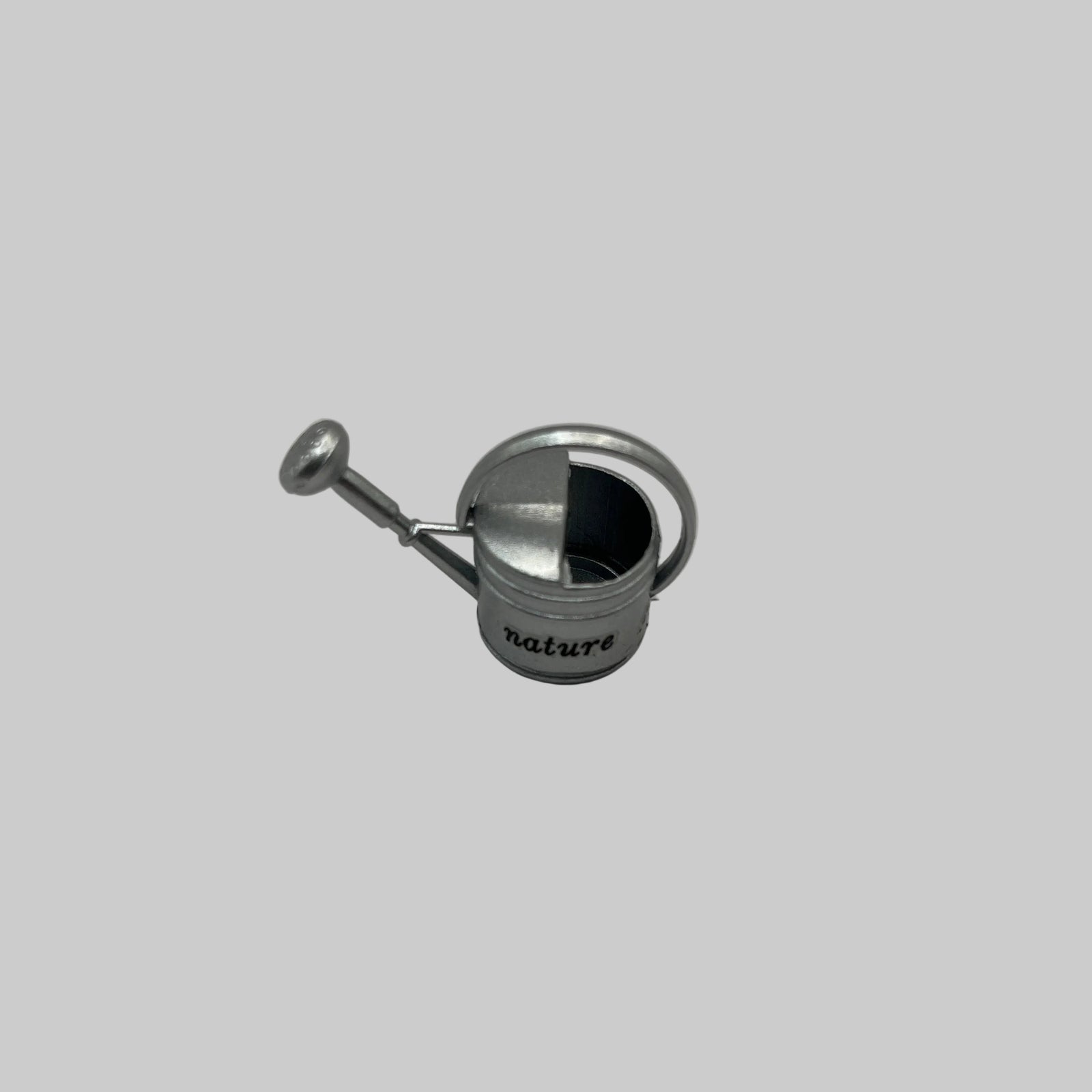 Dolls house silver watering can