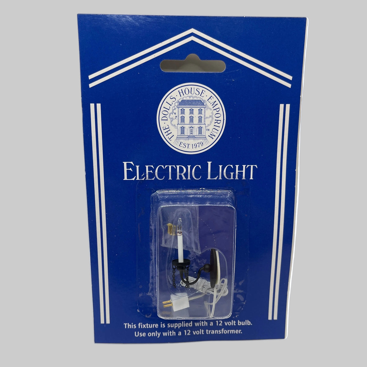 Dolls house Single black wall light