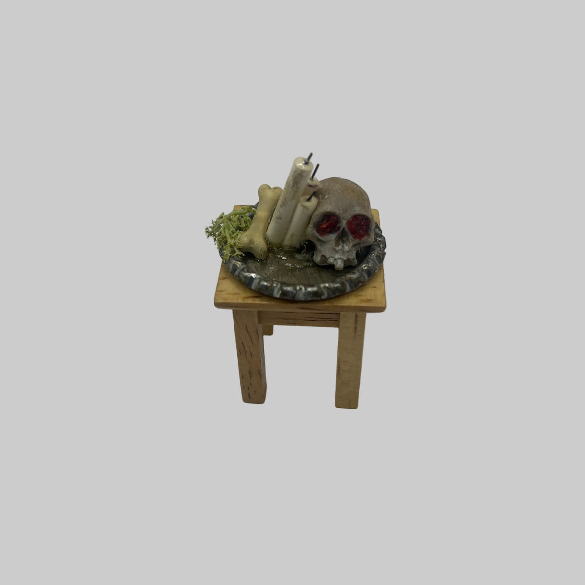 Dolls house spooky tray