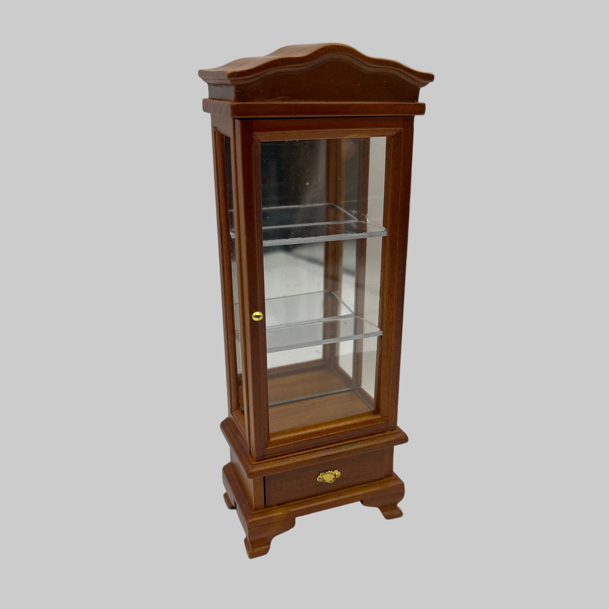Dolls house tall display cabinet