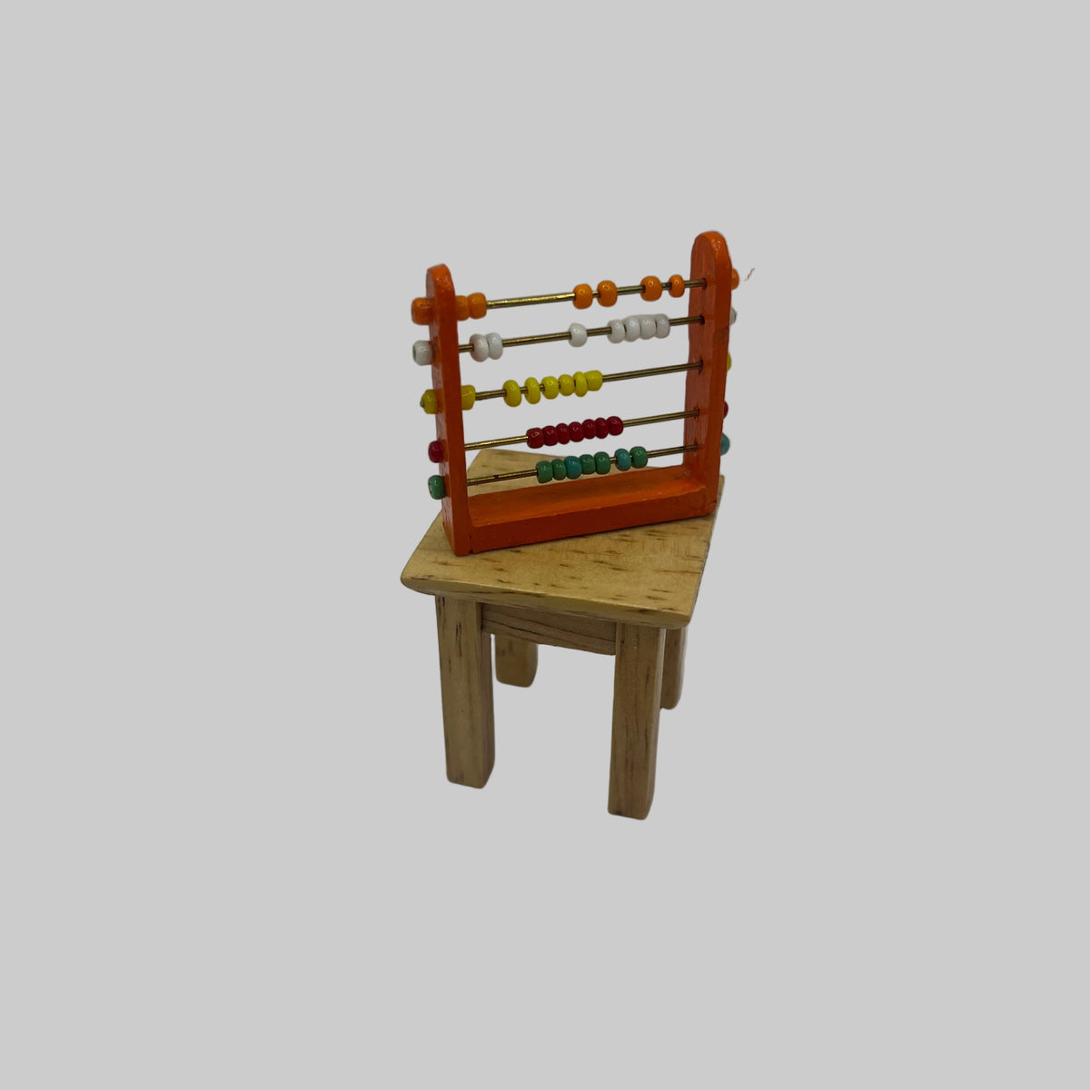 Dolls house toy abacus