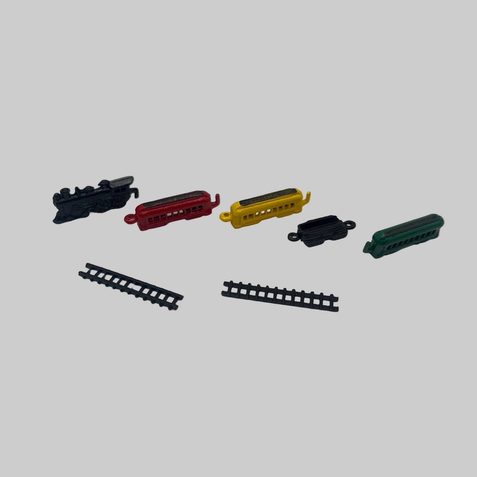 Dolls house toy metal train