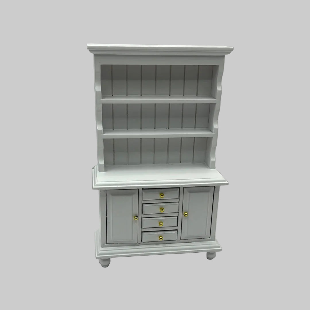 Dolls house White Welsh dresser