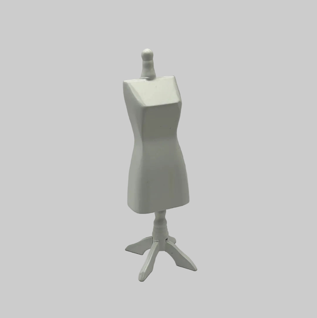 dolls house White dressmakers mannequin