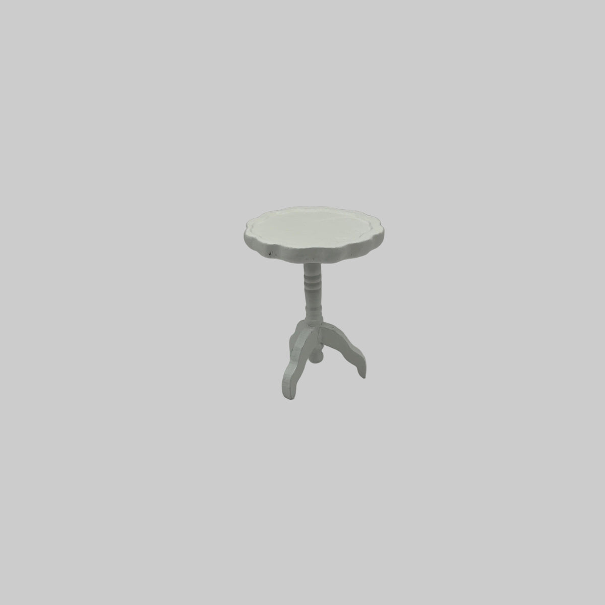 Dolls house White drinks table