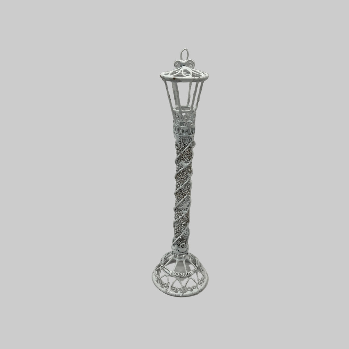 Dolls house white lamppost