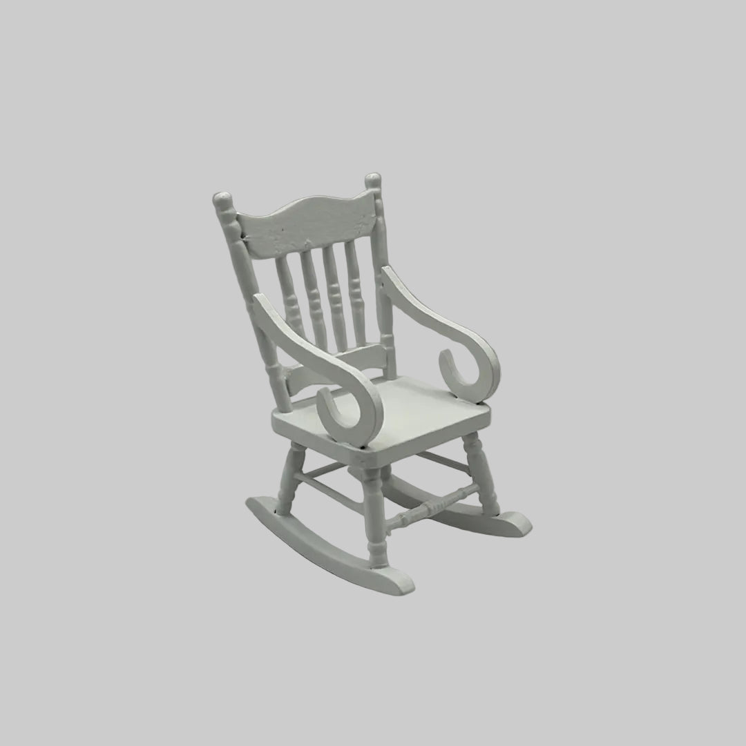 Dolls house White rocking chair