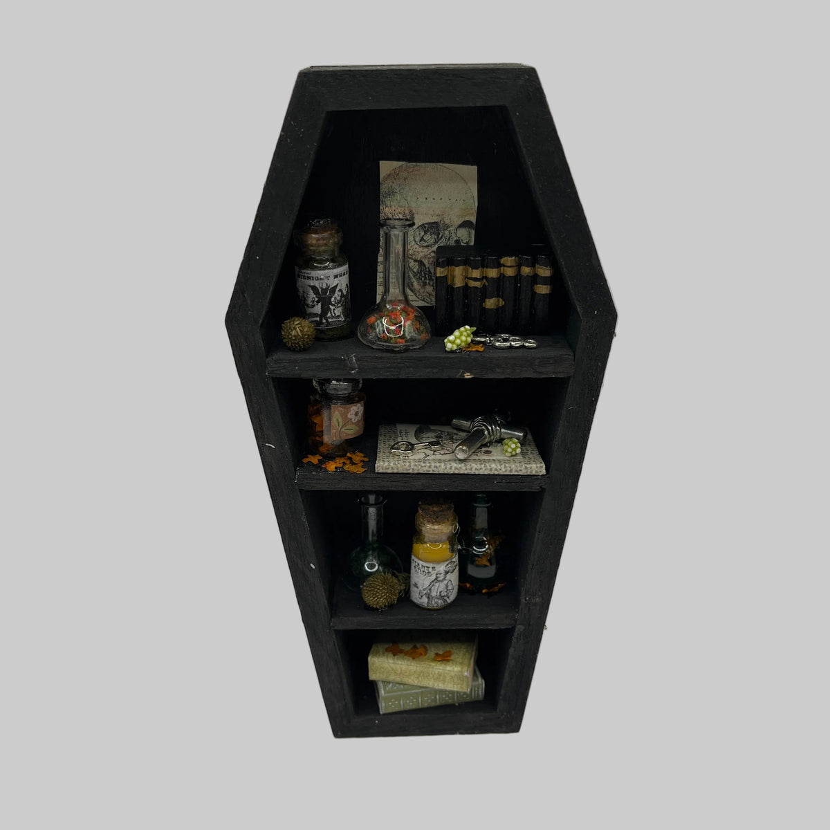 Dolls house wizards shelves