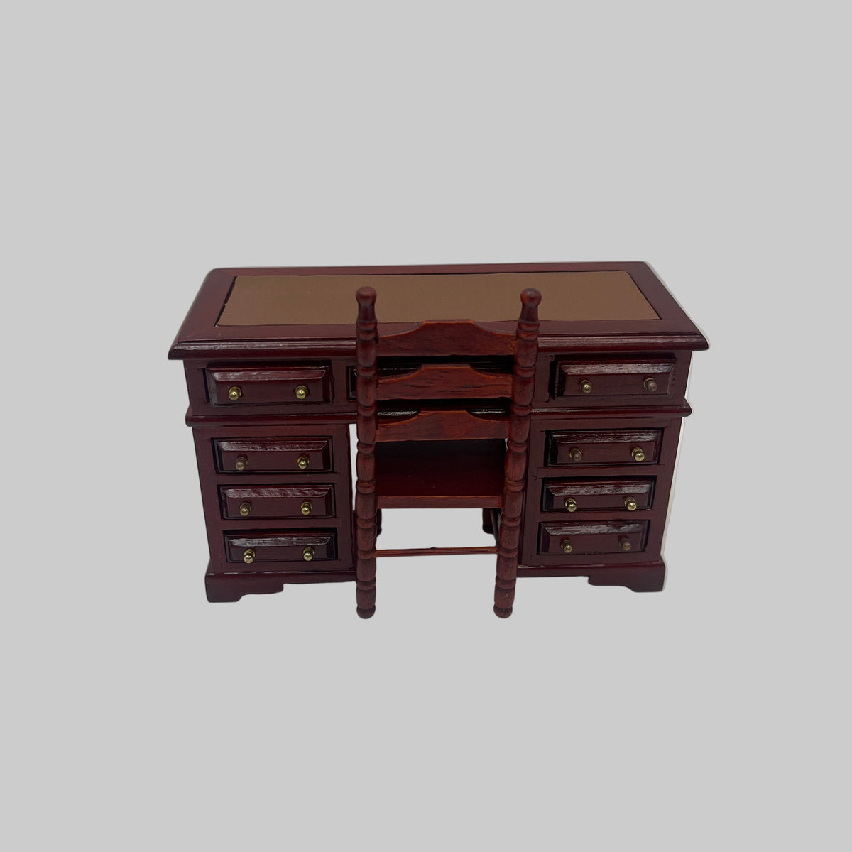 Dolls house desk and chair