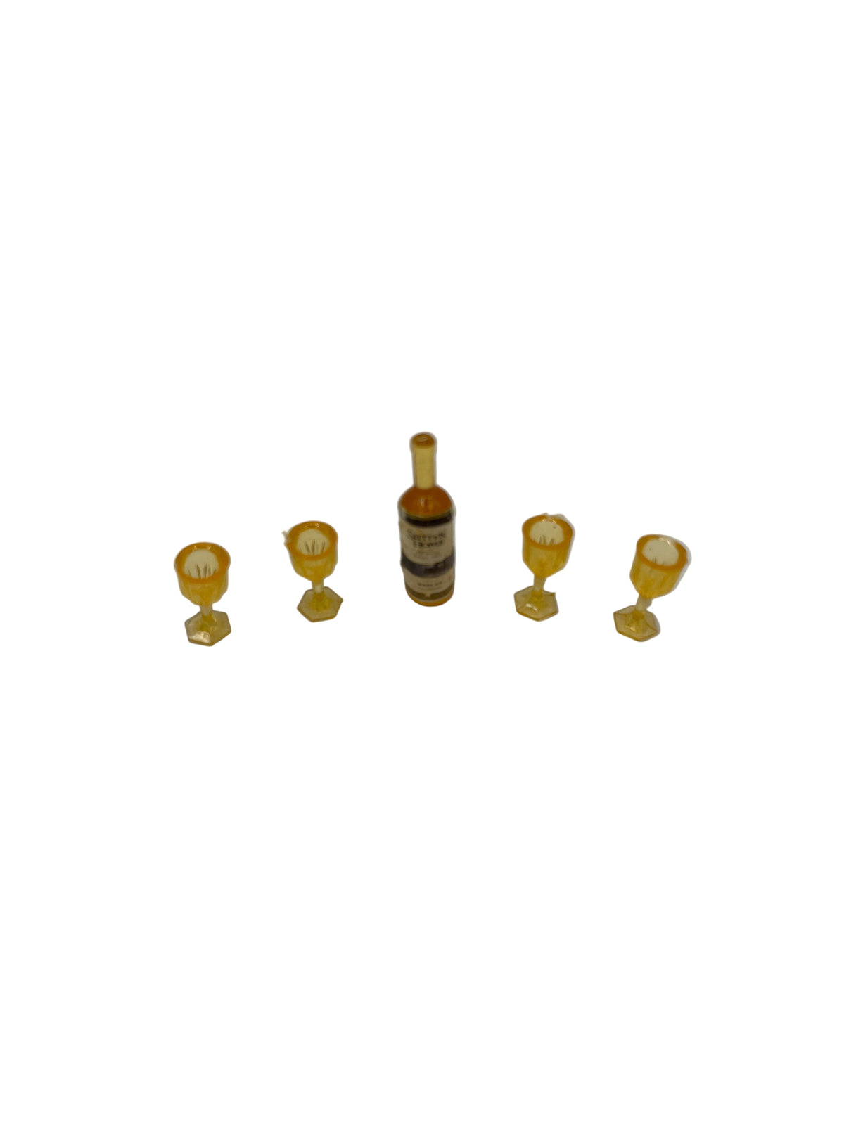 Wine and glasses set
