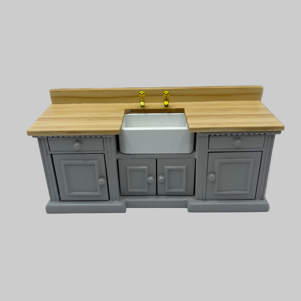 9335 - Contemporary grey Belfast sink unit