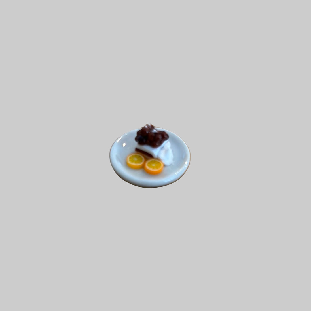 ZR014 - Chocolate and orange dessert